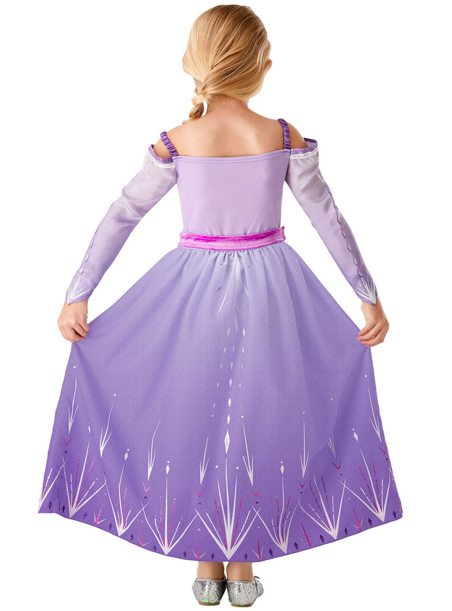 back image of Frozen 2 Prologue Girls Elsa Costume