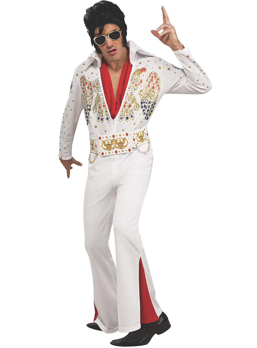 Main image of Rock Star Elvis Presley Deluxe Mens Costume