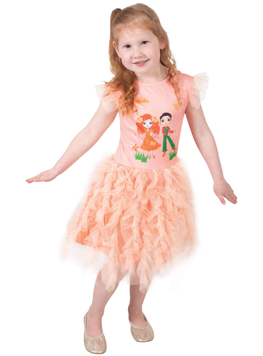 Alternative Image of Emma Memma And Melvin Deluxe Girls Tutu Costume