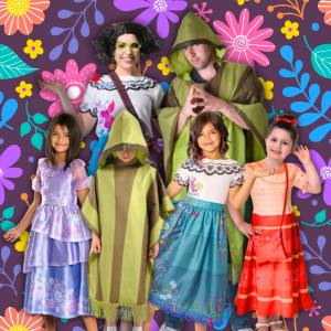 Image of people wearing Encanto costumes