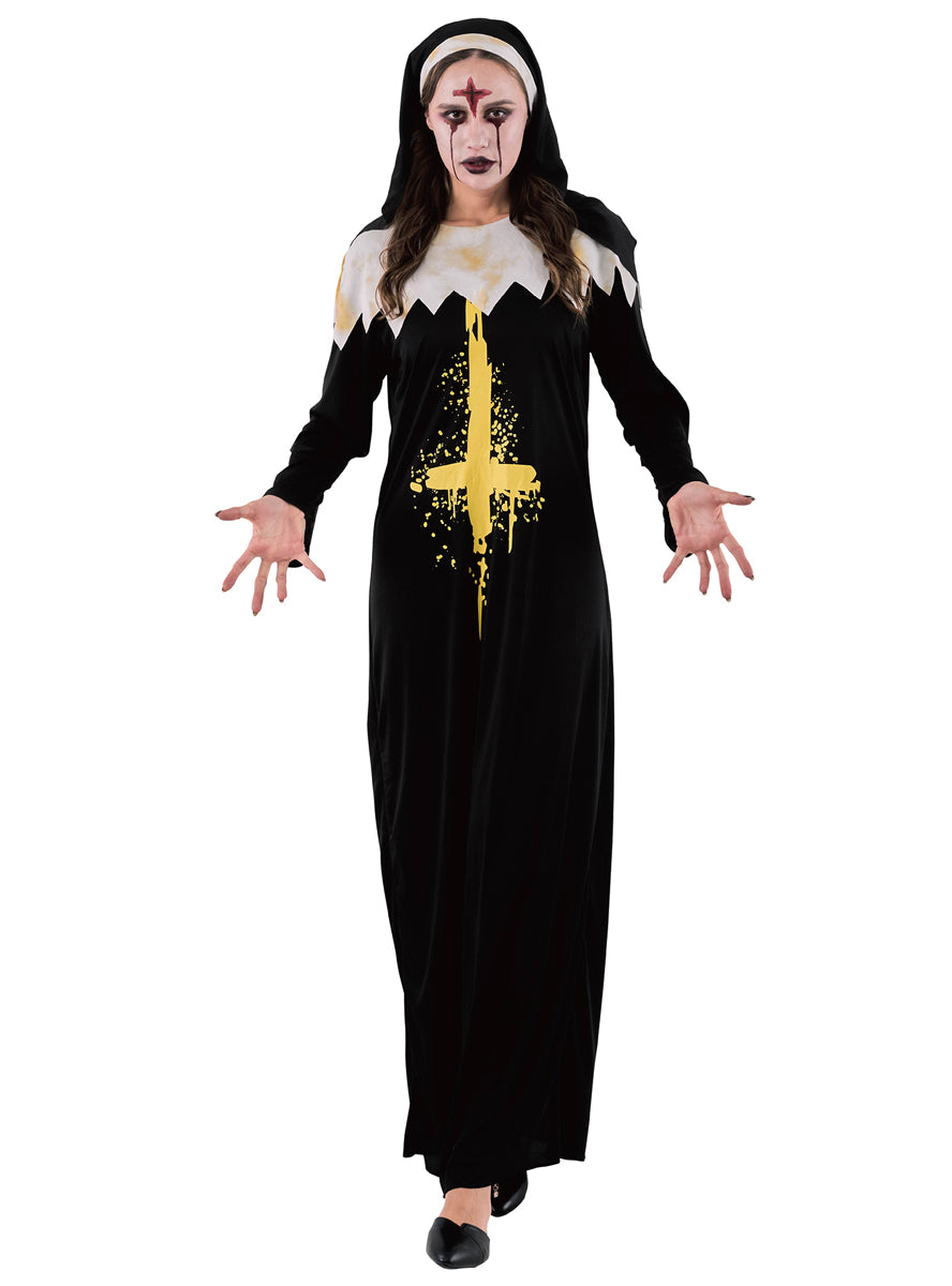 Main Image of Evil Nun Womens Halloween Costume