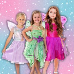 Image of girls in fairy costumes