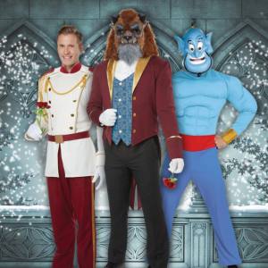 Image of men in fairytale costumes