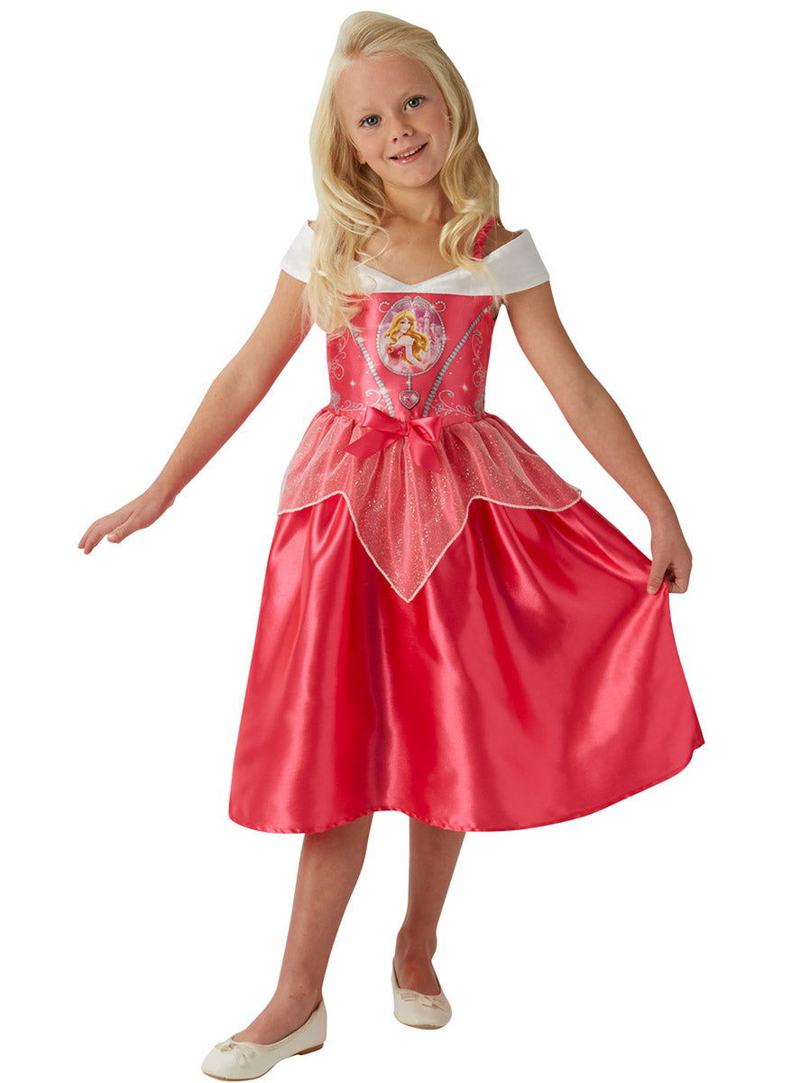 Alternate Image of Princess Aurora Girls Sleeping Beauty Fairytale Costume