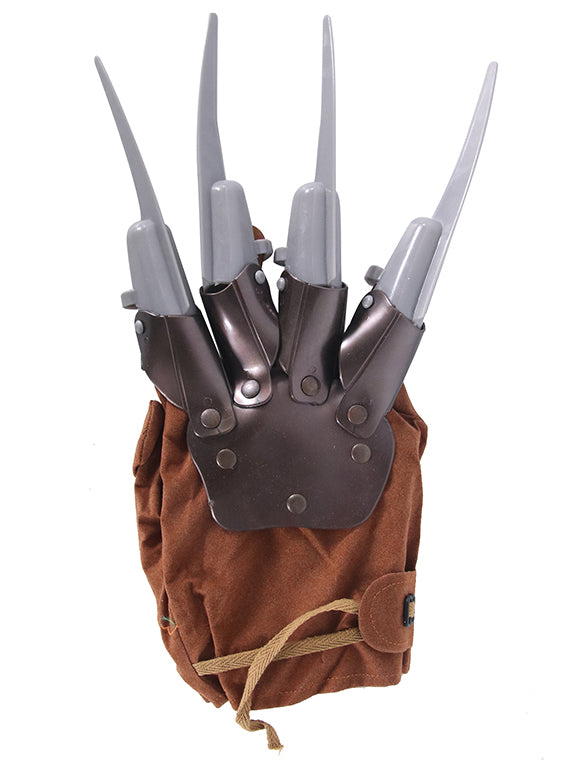 Image of Freddy Horror Character Brown Halloween Costume Glove