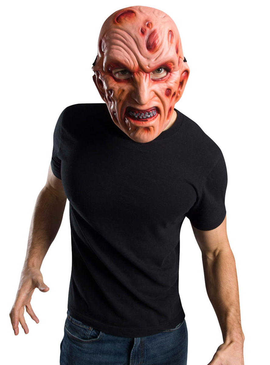 Alternative image of Freddy Krueger Mens Vacuform Halloween Costume Mask