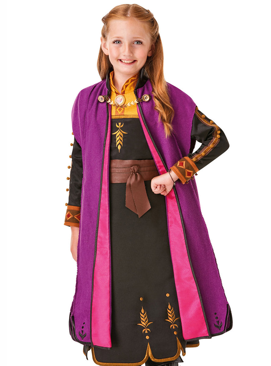 main Image of Limited Edition Girls Anna Frozen 2 Premium Disney Costume