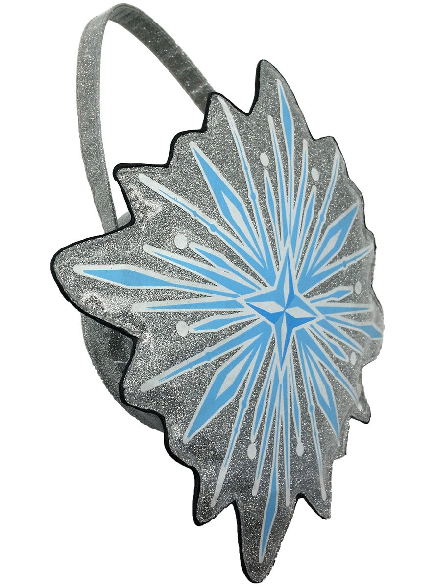 Silver Snowflake Girls Frozen Elsa Costume Bag - Side Image