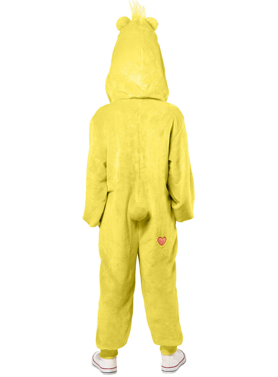 Back Image of Care Bears Girls Yellow Funshine Bear Costume