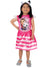 Main image of Gabbys Dollhouse Girls Pink Gabby And Pandy Costume