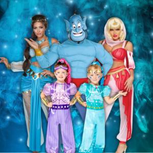 Image of people in genie costumes