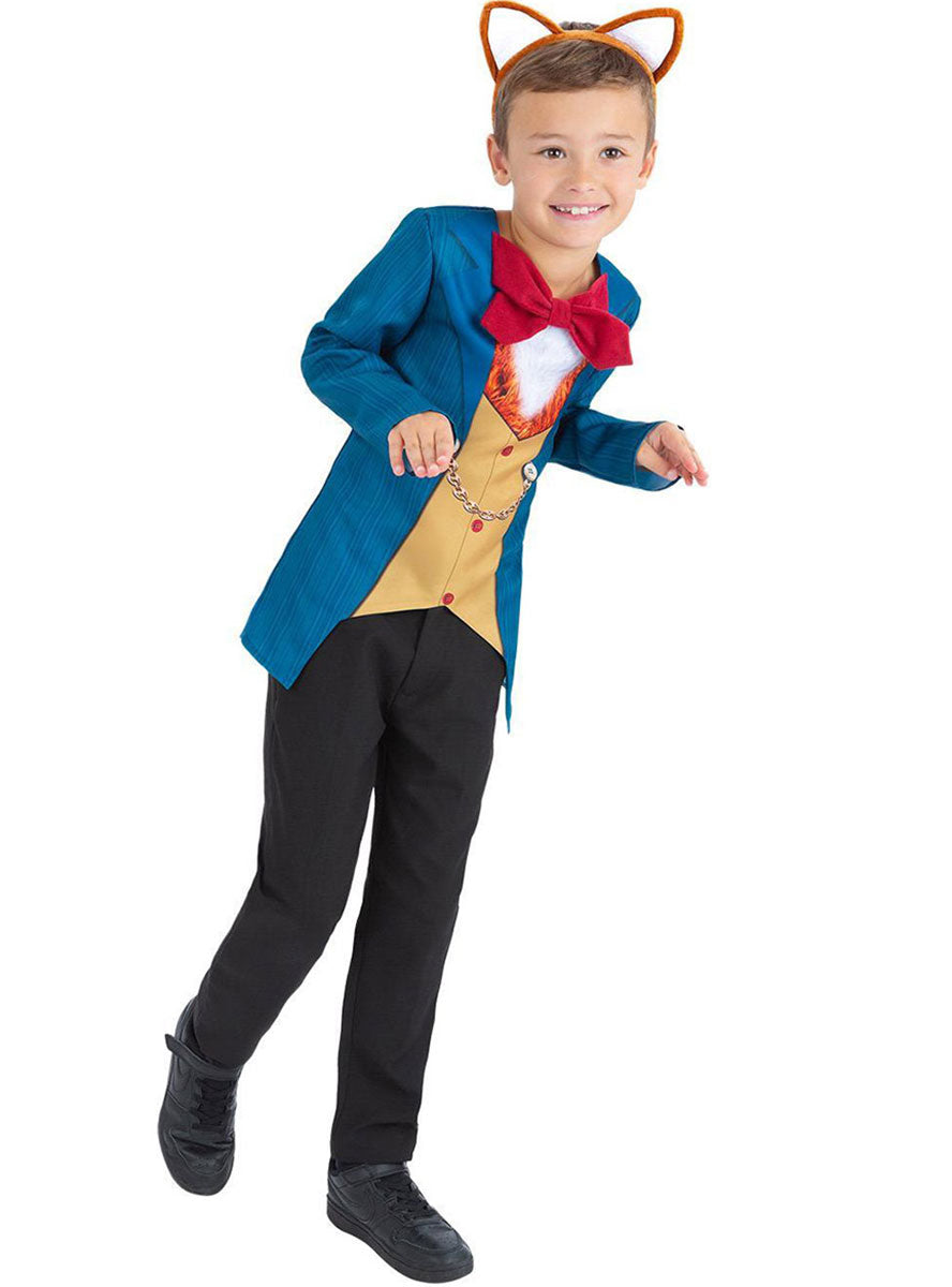 Image of Gentleman Mr Fox Boys Book Week Costume - Alternate Front View