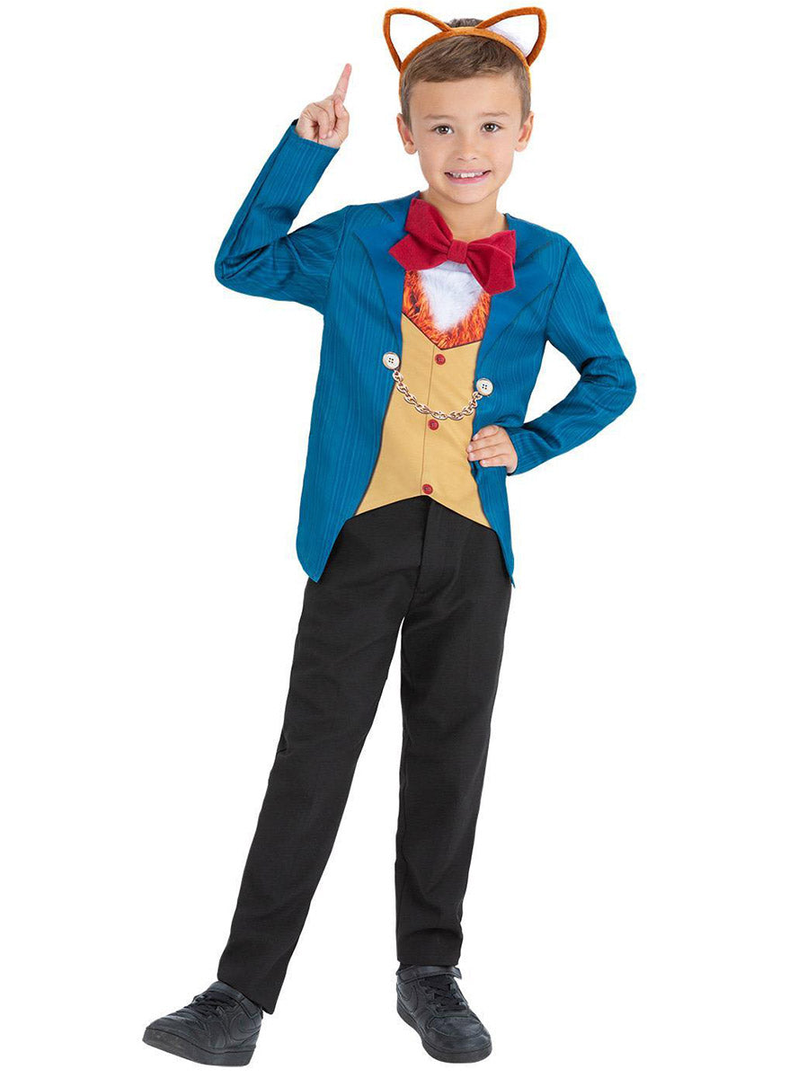 Image of Gentleman Mr Fox Boys Book Week Costume - Main Front View