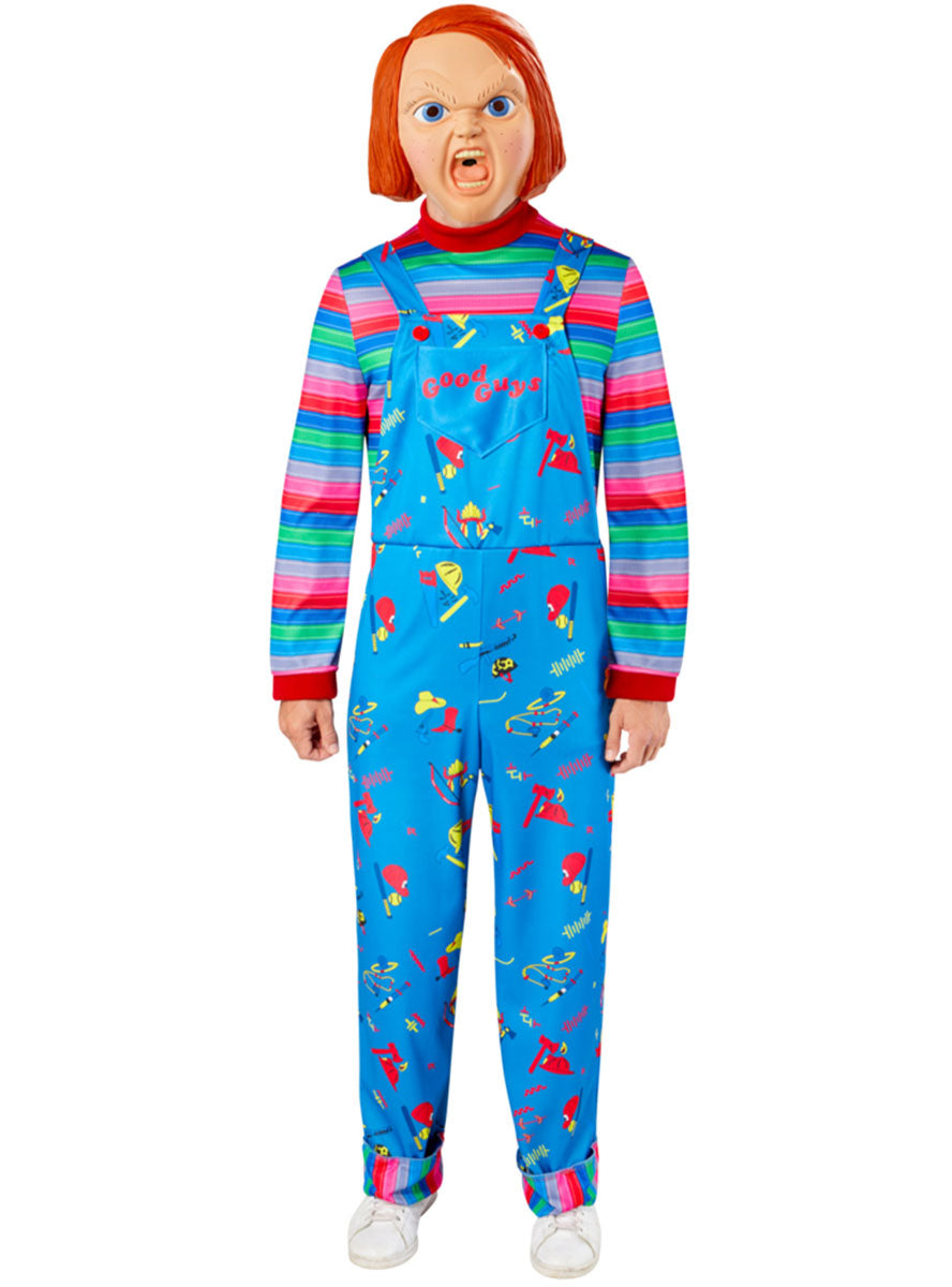 Image of Good Guys Chucky Mens Licensed Halloween Costume - Main Image