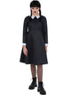 Teen Girls Wednesday addams family school uniform costume - main image