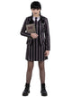 Teen girls Wednesday nevermore school uniform costume - main image