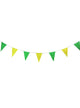 5M Long Green And Gold Australia Day Party Bunting - Main Image