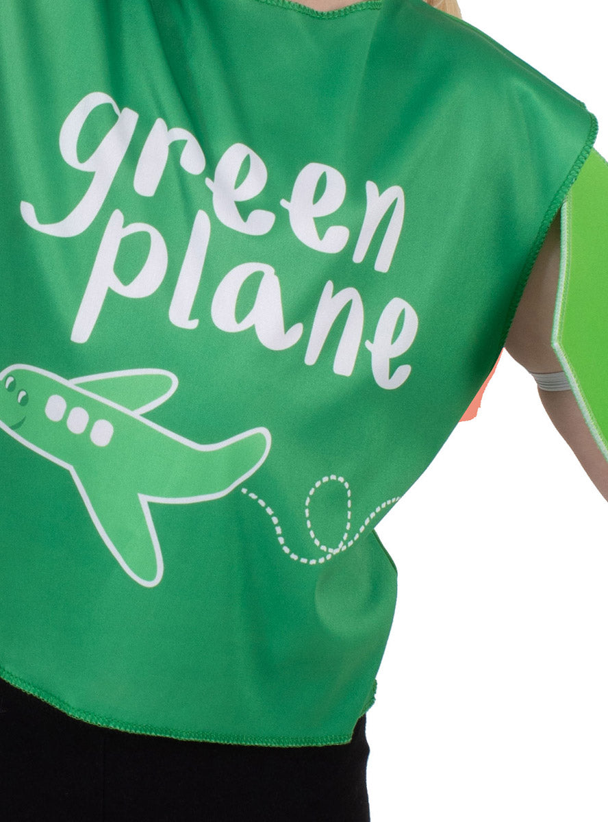 Close image of Green Planes Boys Emma Memma Costume