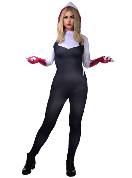 Ghost Spider Hero Sexy Womens Costume - Main Image