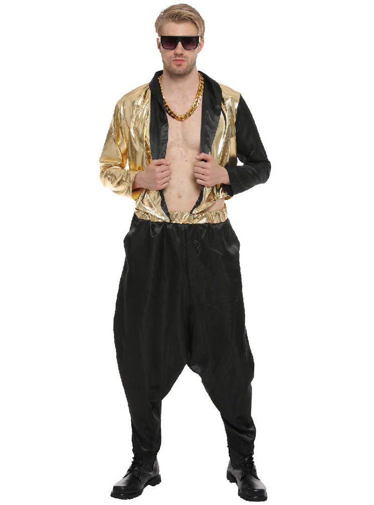 Alternative image of Hammer Time Mens 90s Gold Rapper Costume