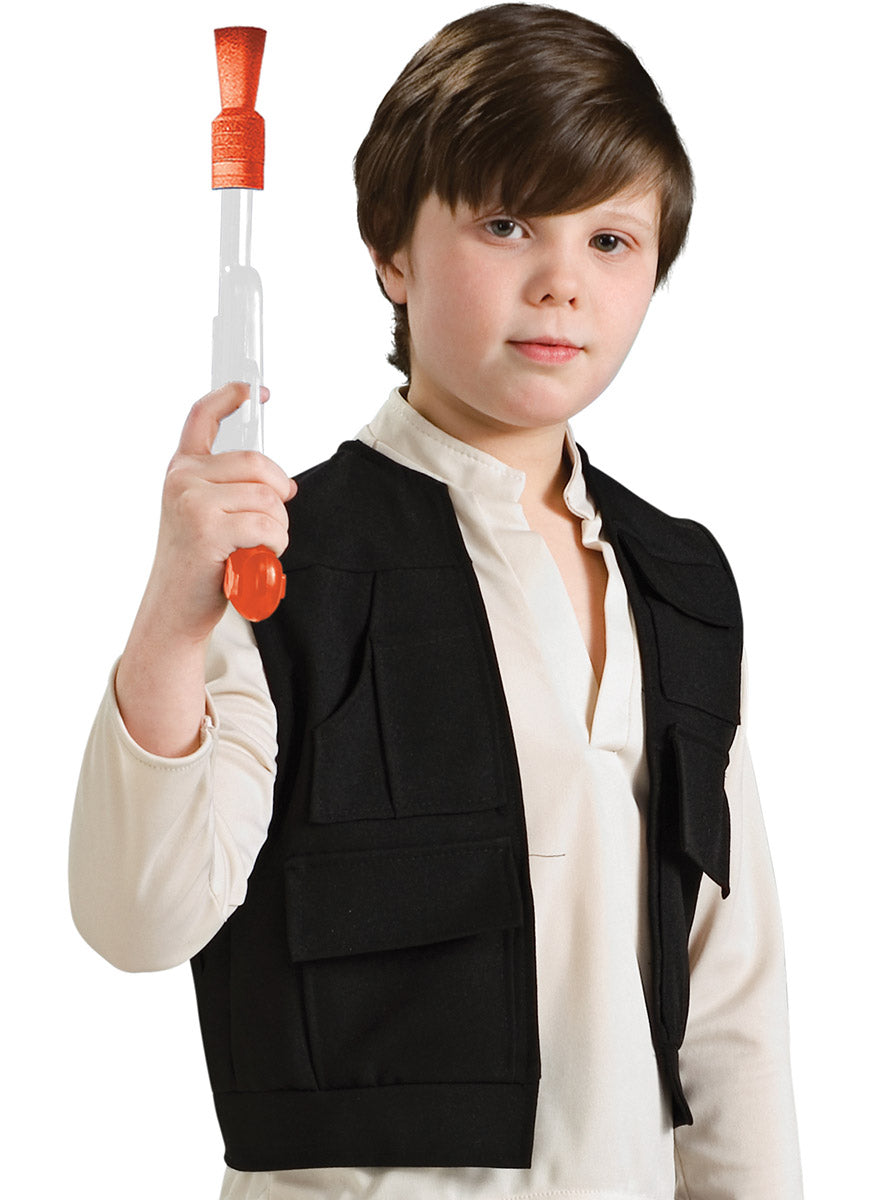 close image of Han Solo Boys Classic Star Wars Costume