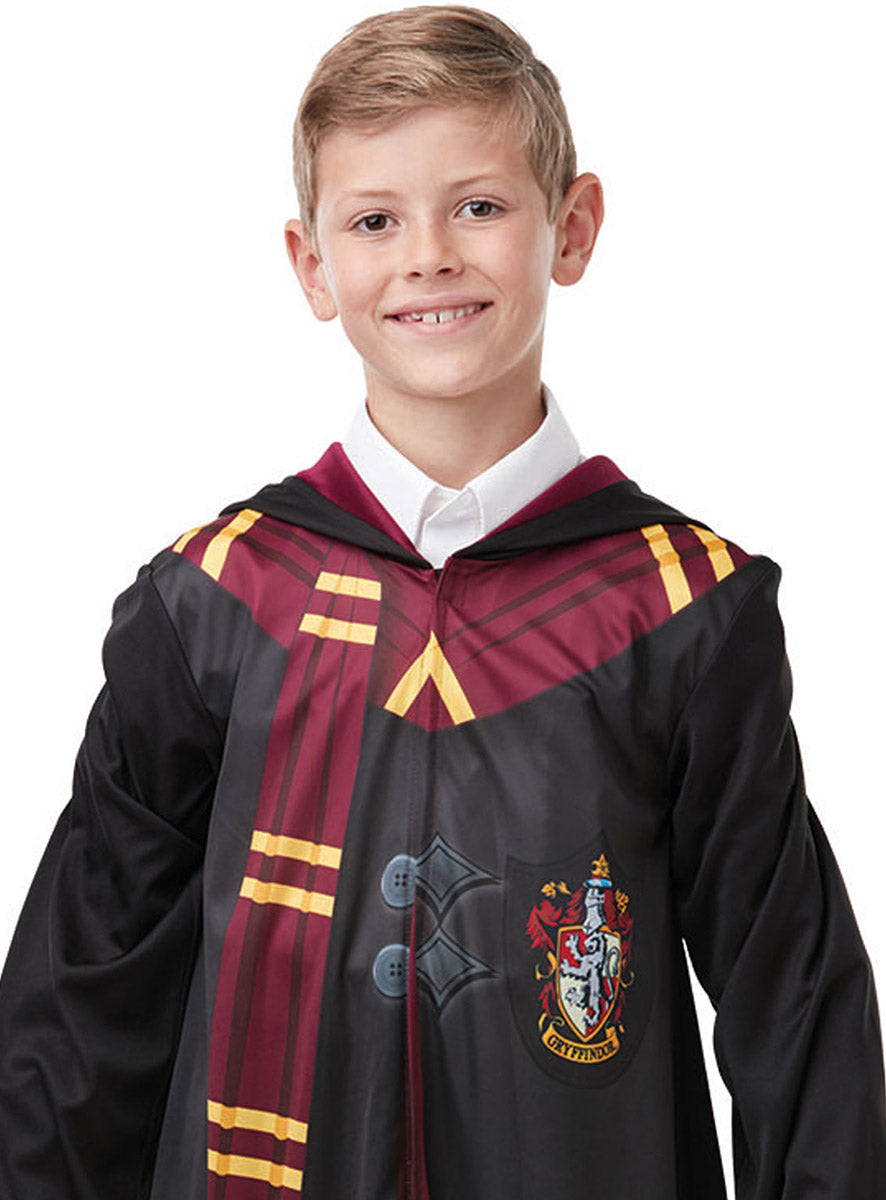 Close Image of Harry Potter Boys Gryffindor Printed Costume Robe