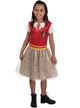 Girls Harry Potter Red Gryffindor Tutu Costume Dress - Main Image