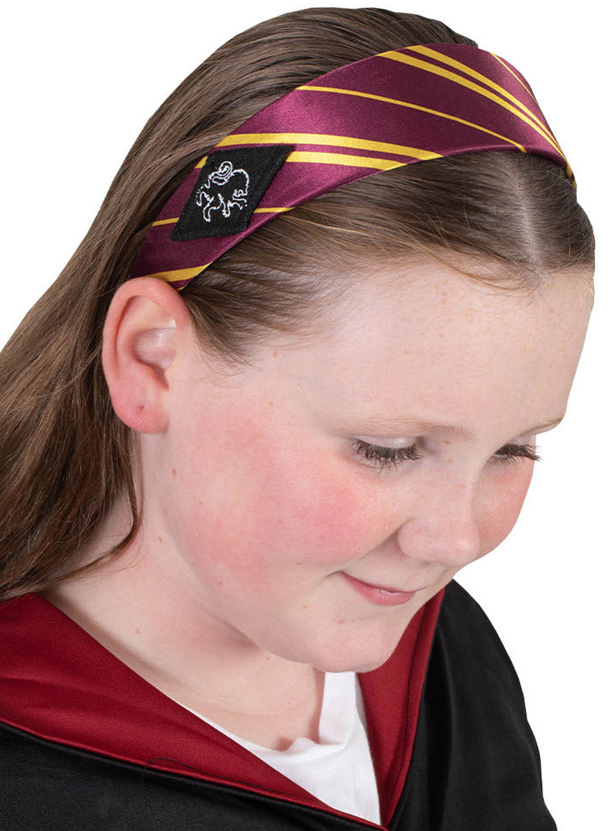 Gryffindor Girls Harry Potter Costume Headband - Alternative Image 2