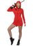 Main image of Rebel Womens Red Heist Jumpsuit Costume