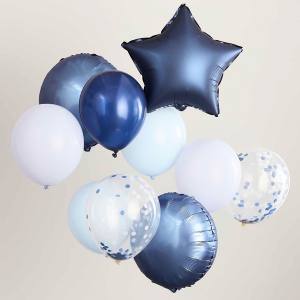 Image of helium filled balloons