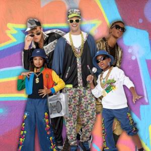 Image of people in hip hop style costumes