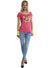 Main image of I Love The 90s Womens Pink Costume Top