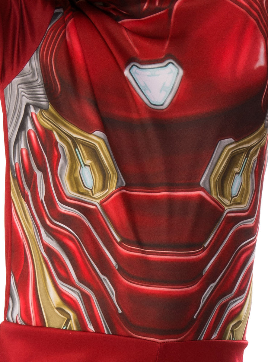 Iron Man Boys Costume And Mask Gift Set - close image 1