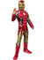 Main Image of Iron Man Deluxe Boys Muscle Chest Superhero Costume