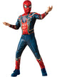 Boys Premium Iron Spiderman Muscle Chest Superhero Costume - Main Image