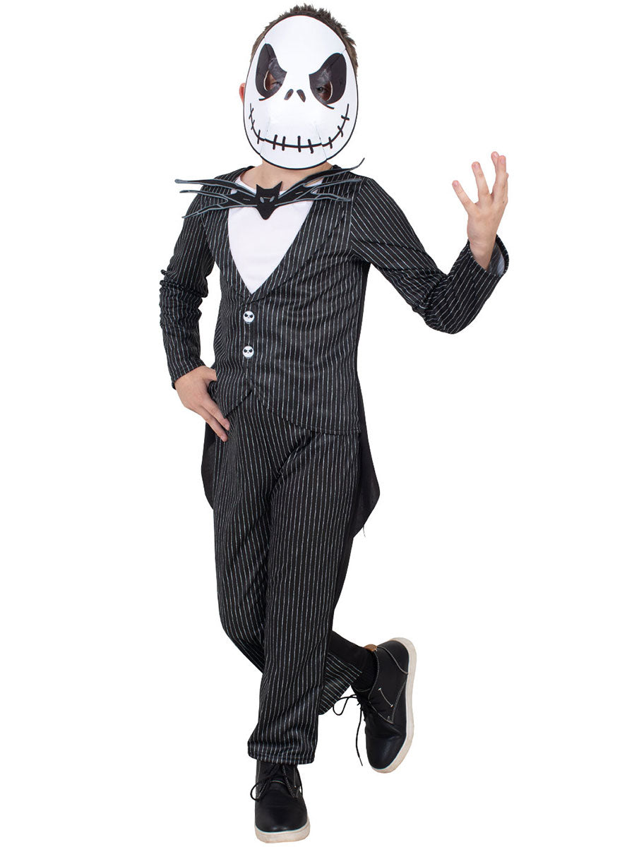 Alternate Image of Nightmare Before Christmas Boys Deluxe Jack Skellington Costume