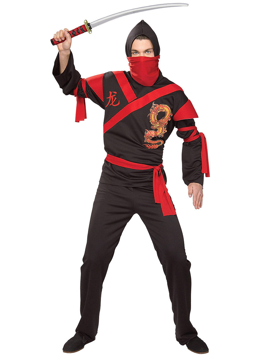 Main image of Dragon Ninja Warrior Mens Japanese Costume