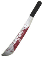 Main image of Blood Splattered Jason Voorhees Halloween Costume Machette