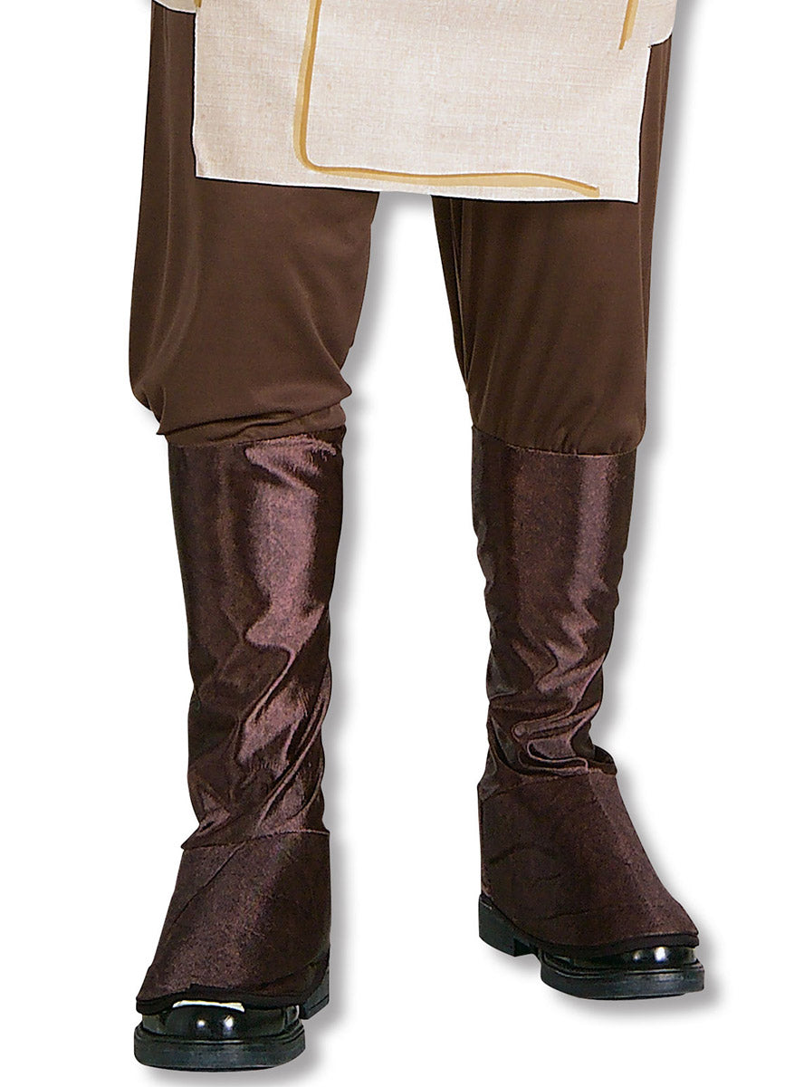 Image of Classic Jedi Knight Mens Star Wars Costume - Close Up Image 2