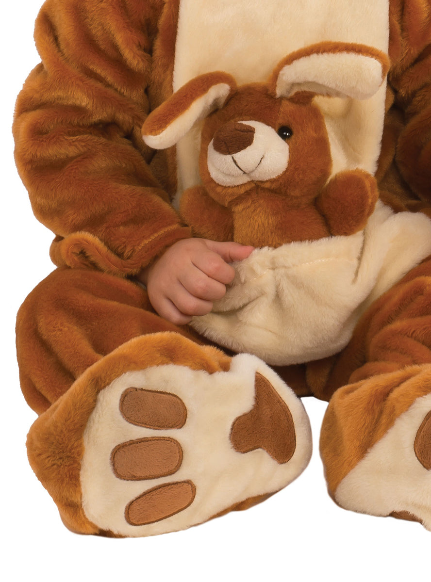 Toddlers Kangaroo With Joey Animal Costume Onesie - Close Image 2