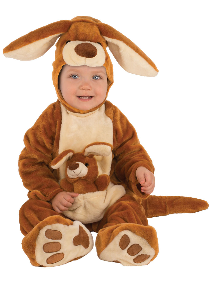 Toddlers Kangaroo With Joey Animal Costume Onesie - Main Image