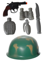 Image of Army Kids Helmet And Weapons Costume Accessory Set