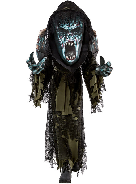 Main image of Killer Zombie Boys Halloween Costume And Mask Set