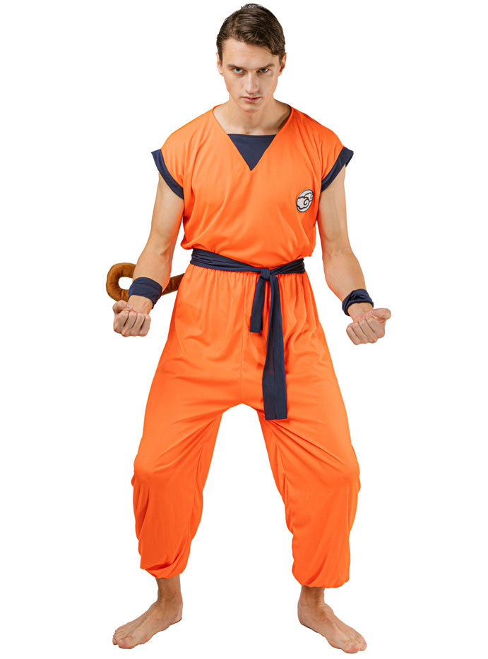 Main Image of Dragon Ball Z Mens Kung Fu Man Anime Costume