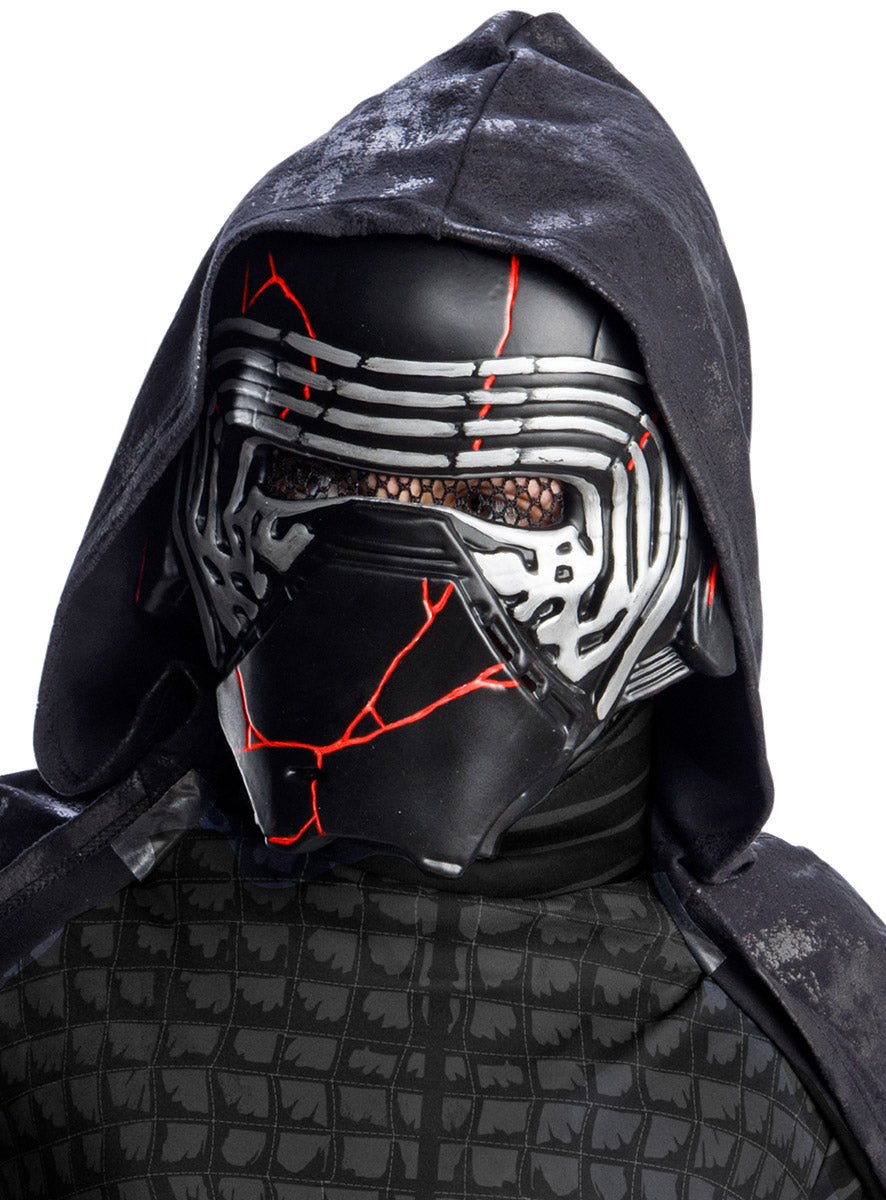 Image of Kylo Ren Deluxe Boys Star Wars Costume - Close Image 1