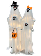 Image of Light Up Ghost Family 160cm Tall Halloween Decoration