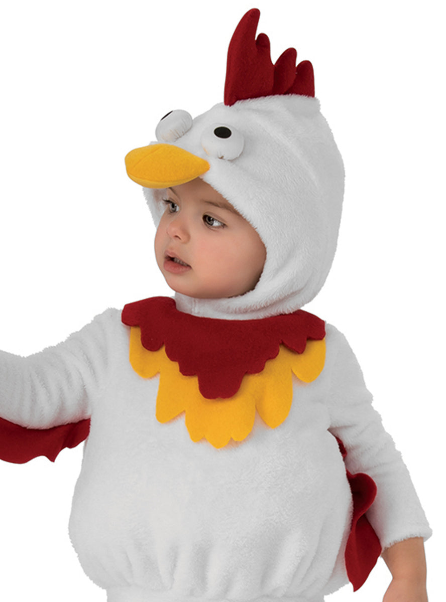 Toddler Chicken Animal Costume - Close Image