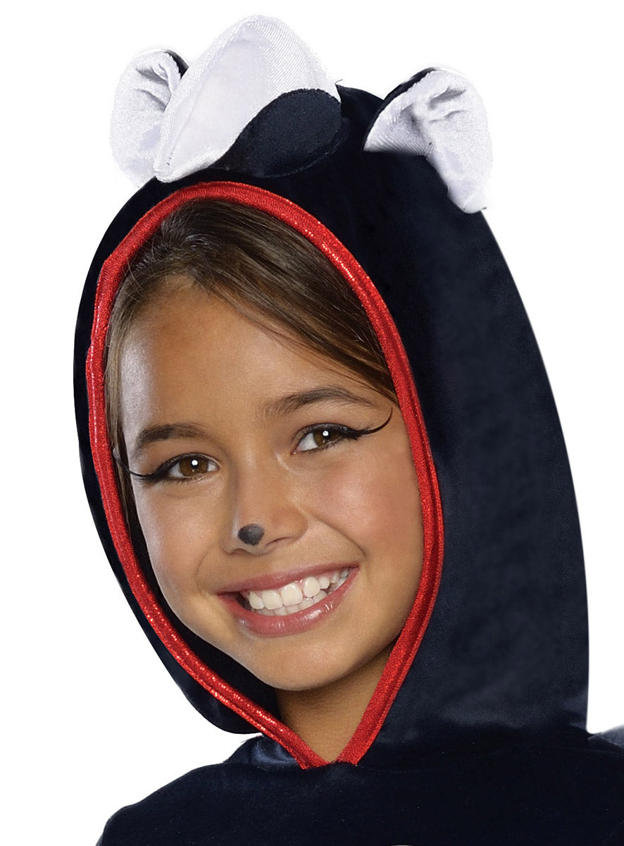 Image of Looney Tunes Girls Cute Pepe Le Pew Costume - Close Image 3