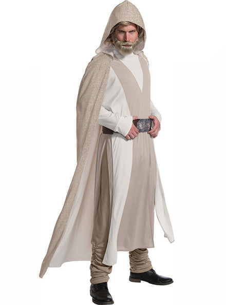 Image of Luke Skywalker Mens Star Wars Jedi Costume - Main Image