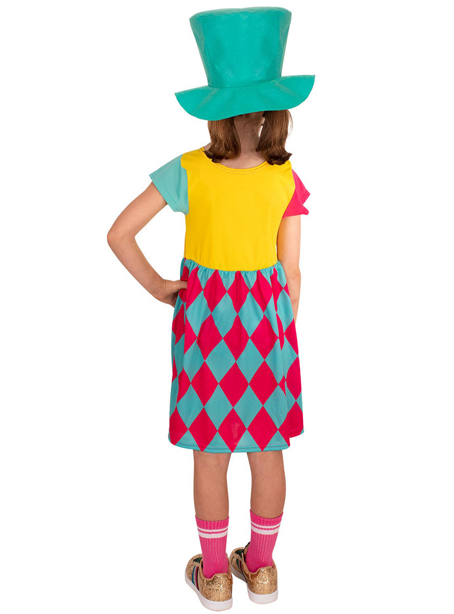 Classic Mad Hatter Girls Alice In Wonderland Costume